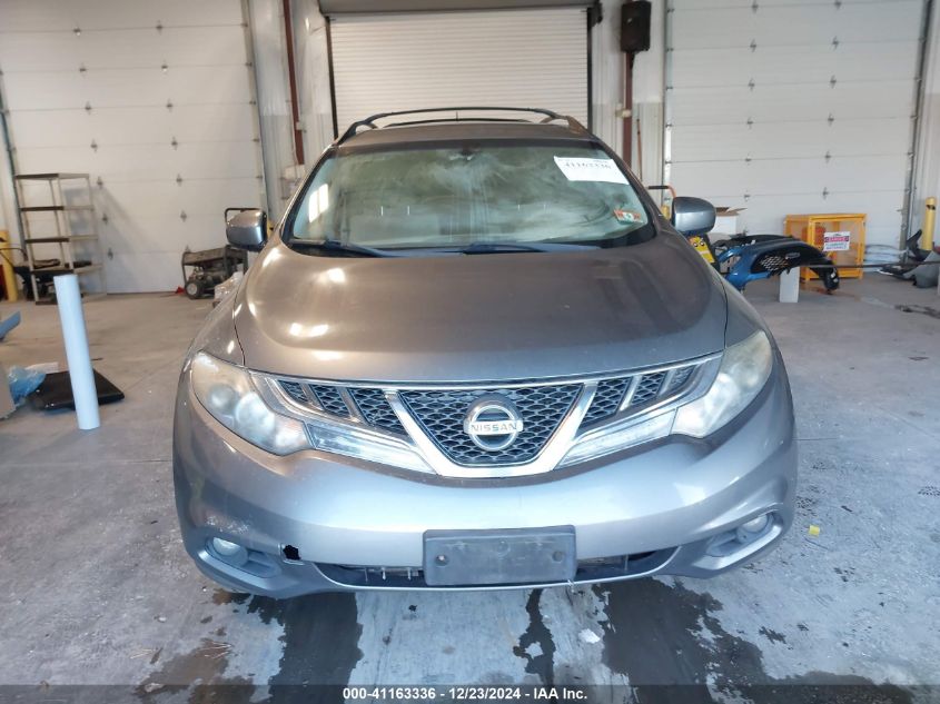 2013 Nissan Murano Sv VIN: JN8AZ1MW2DW315212 Lot: 41163336