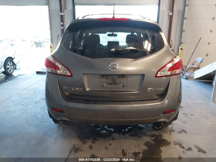 2013 Nissan Murano Sv VIN: JN8AZ1MW2DW315212 Lot: 41163336