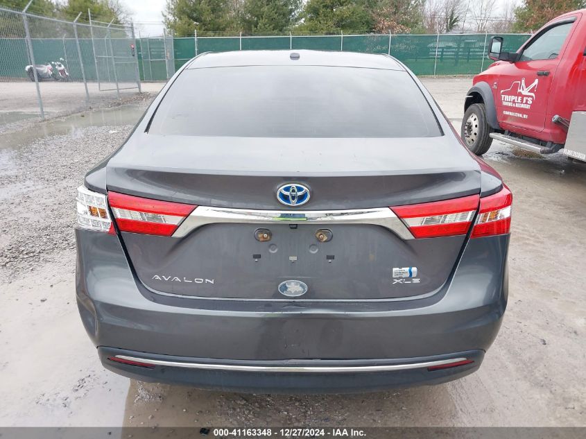 2015 Toyota Avalon Hybrid Xle Touring VIN: 4T1BD1EB4FU043833 Lot: 41163348