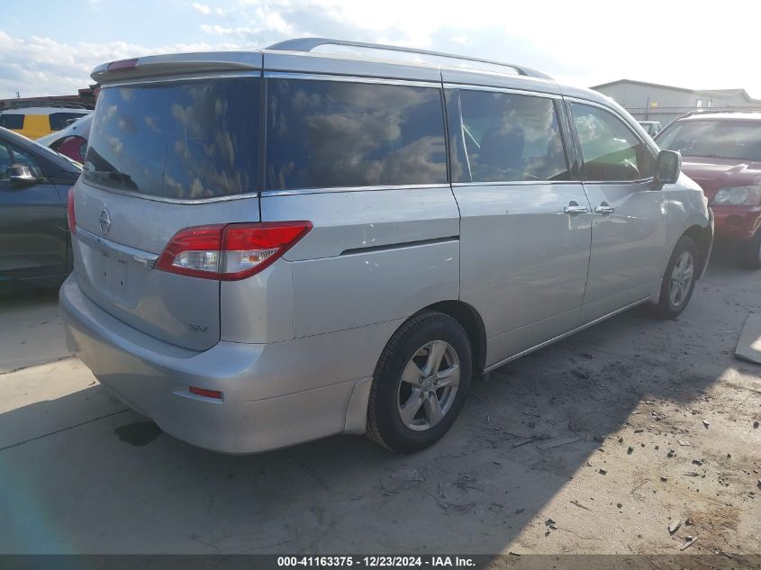 2015 Nissan Quest Sv VIN: JN8AE2KP7F9129812 Lot: 41163375