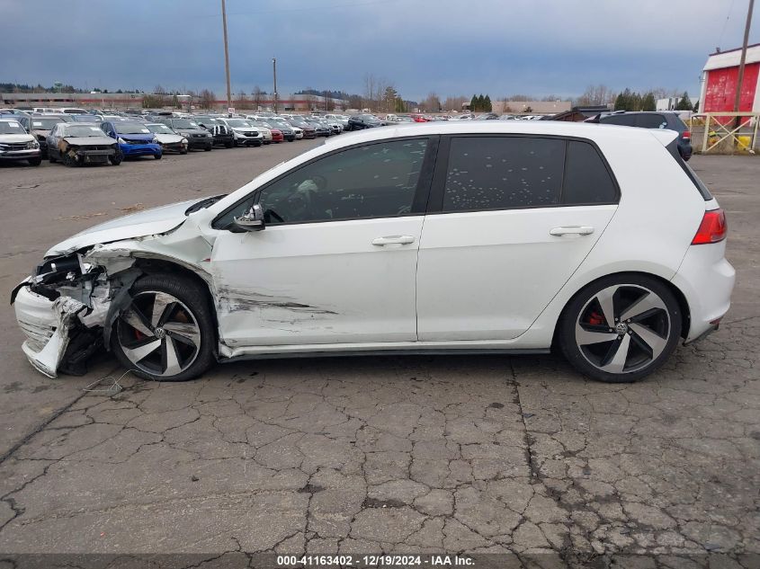 2017 Volkswagen Golf Gti Autobahn 4-Door/S 4-Door/Se 4-Door/Sport 4-Door VIN: 3VW4T7AU8HM072315 Lot: 41163402