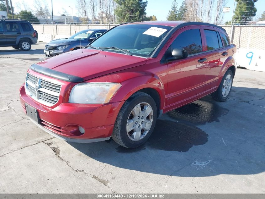 2007 Dodge Caliber Sxt VIN: 1B3HB48B37D108904 Lot: 41163449