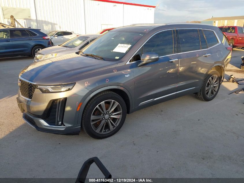 2021 Cadillac Xt6 Awd Premium Luxury VIN: 1GYKPDRS5MZ161424 Lot: 41163452