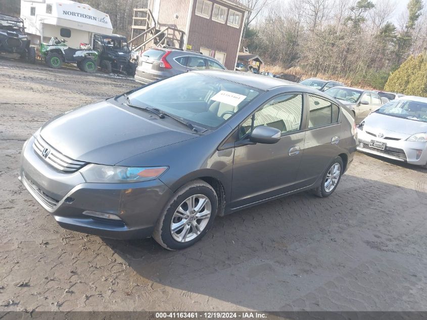 2010 Honda Insight Ex VIN: JHMZE2H73AS040681 Lot: 41163461