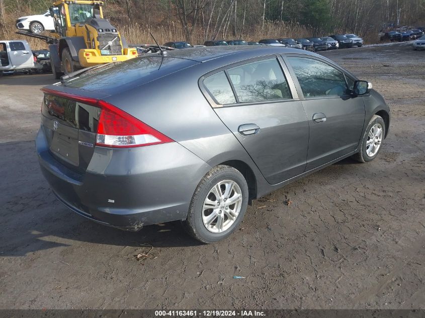 2010 Honda Insight Ex VIN: JHMZE2H73AS040681 Lot: 41163461