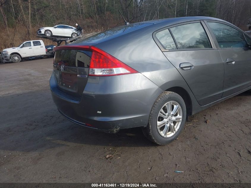 2010 Honda Insight Ex VIN: JHMZE2H73AS040681 Lot: 41163461