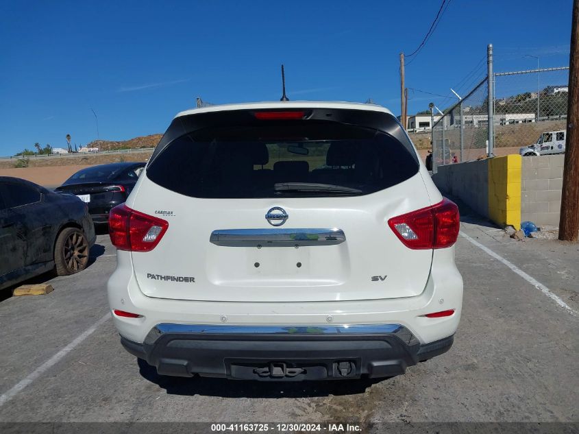 2018 Nissan Pathfinder S/Sv/Sl/Platinum VIN: 5N1DR2MN9JC610306 Lot: 41163725