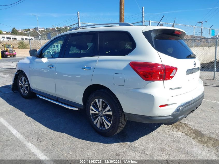 2018 Nissan Pathfinder S/Sv/Sl/Platinum VIN: 5N1DR2MN9JC610306 Lot: 41163725