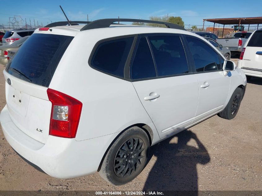 2010 Kia Rondo Lx VIN: KNAHG8C99A7308748 Lot: 41164086