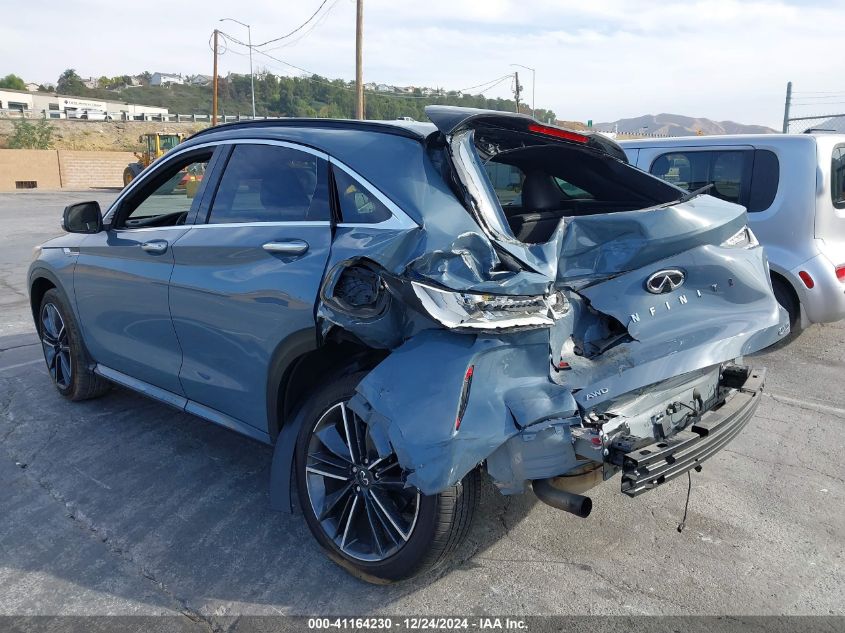 2022 Infiniti Qx55 Luxe Awd VIN: 3PCAJ5J36NF113466 Lot: 41164230