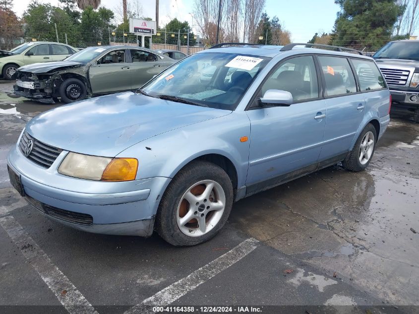 1998 Volkswagen Passat Gls VIN: WVWNA63B0WE388474 Lot: 41164358