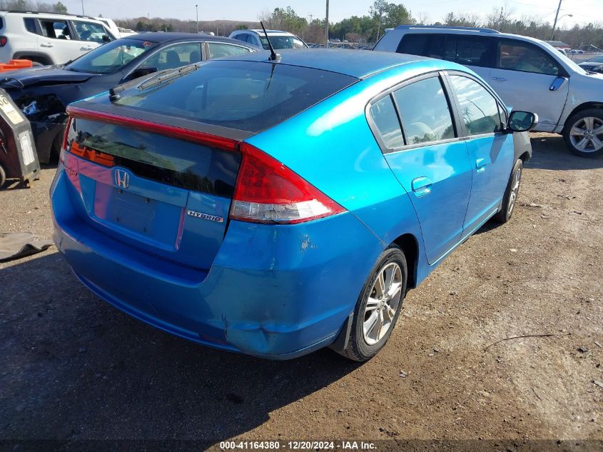 2010 Honda Insight Ex VIN: JHMZE2H75AS003308 Lot: 41164380