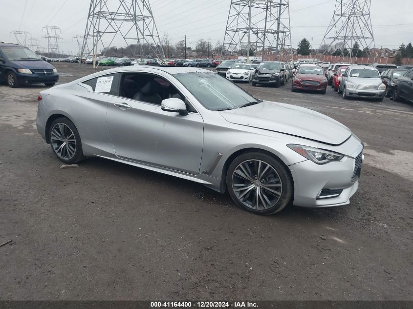 2017 Infiniti Q60 3.0T Premium VIN: JN1EV7EL8HM551254 Lot: 41164400