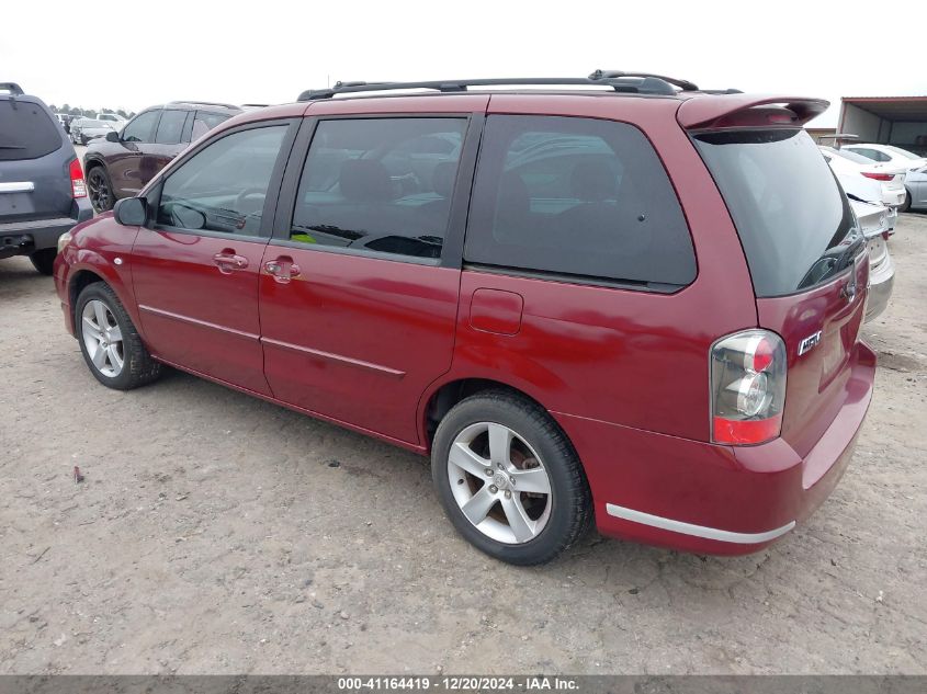 2004 Mazda Mpv Lx VIN: JM3LW28J840505608 Lot: 41164419