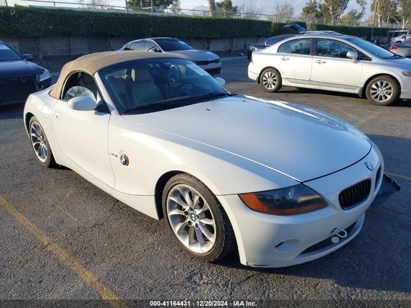 2004 BMW Z4 2.5I VIN: 4USBT33564LS48793 Lot: 41164431