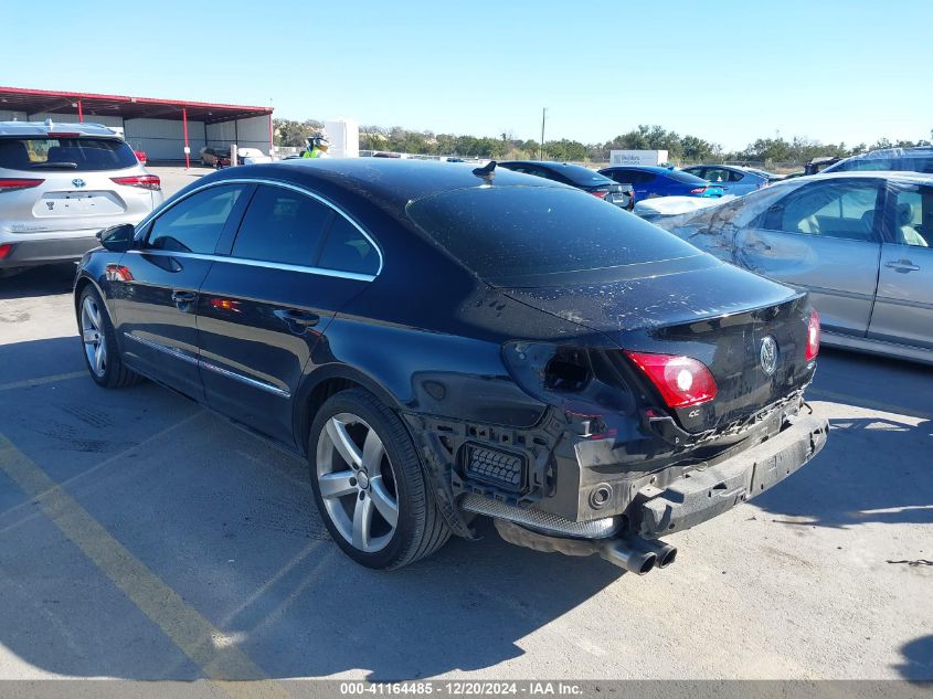 2011 Volkswagen Cc Lux VIN: WVWHN7AN0BE718029 Lot: 41164485