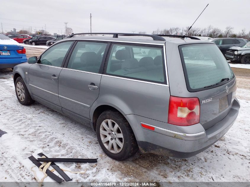 2002 Volkswagen Passat Gls VIN: WVWVD63B62E002030 Lot: 41164579