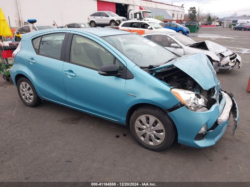 2014 Toyota Prius C One VIN: JTDKDTB31E1081047 Lot: 41164588