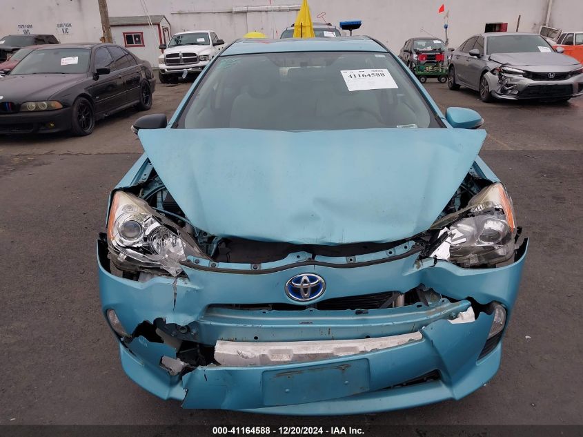 2014 Toyota Prius C One VIN: JTDKDTB31E1081047 Lot: 41164588