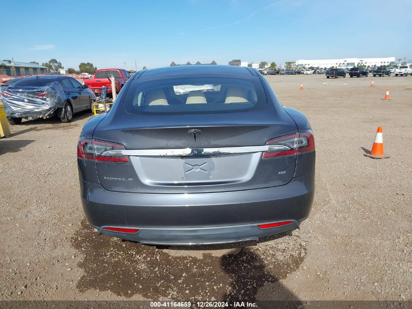 2014 Tesla Model S P85 VIN: 5YJSA1H10EFP65033 Lot: 41164659