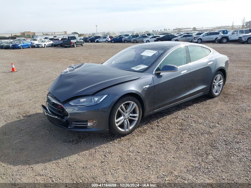 2014 Tesla Model S P85 VIN: 5YJSA1H10EFP65033 Lot: 41164659