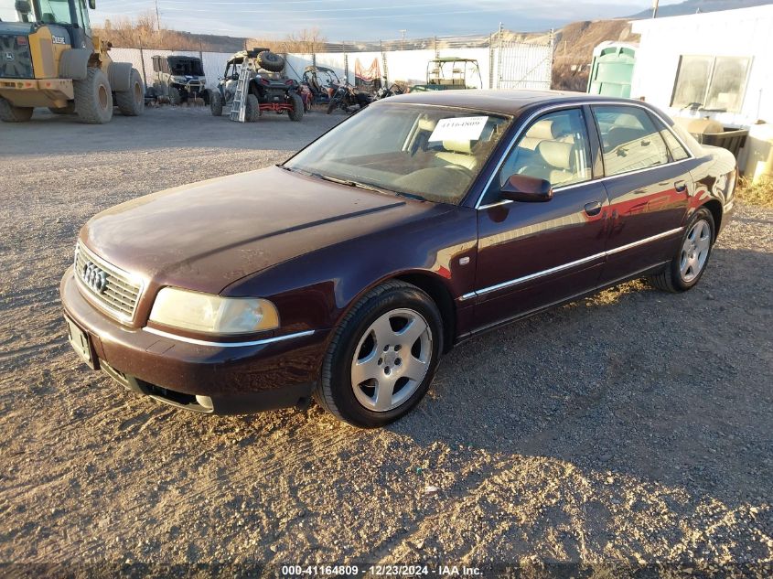 2002 Audi A8 L 4.2L VIN: WAUML44D02N001147 Lot: 41164809