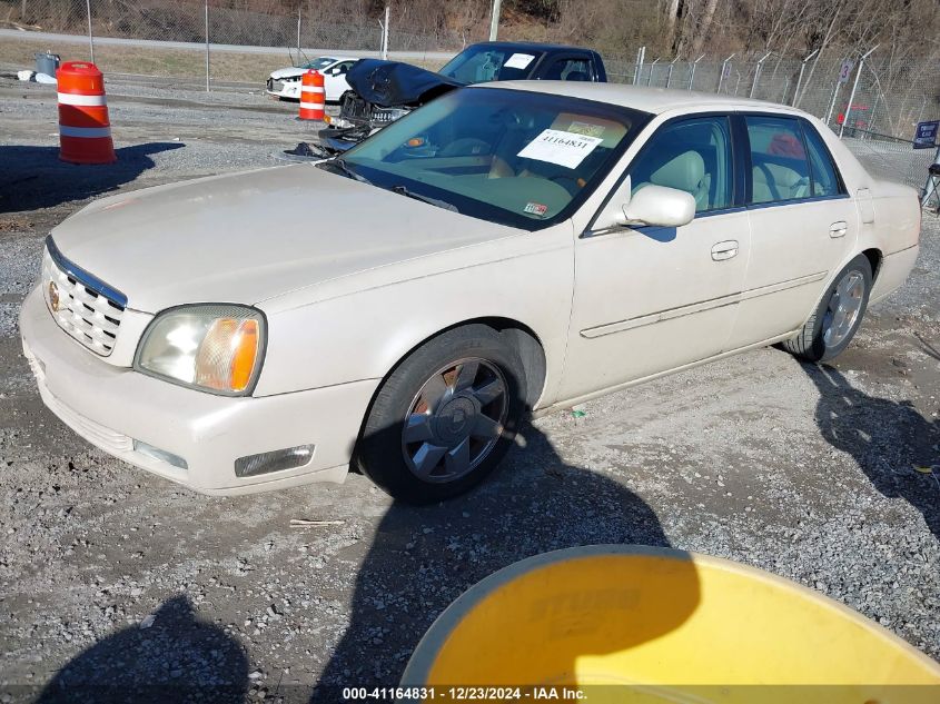 2002 Cadillac Deville Dts VIN: 1G6KF57992U139566 Lot: 41164831