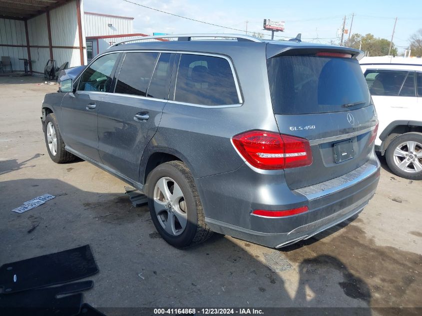 2018 Mercedes-Benz Gls 4Matic VIN: 4JGDF6EE9JB070525 Lot: 41164868