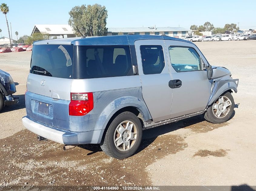 2006 Honda Element Lx VIN: 5J6YH18346L007177 Lot: 41164960