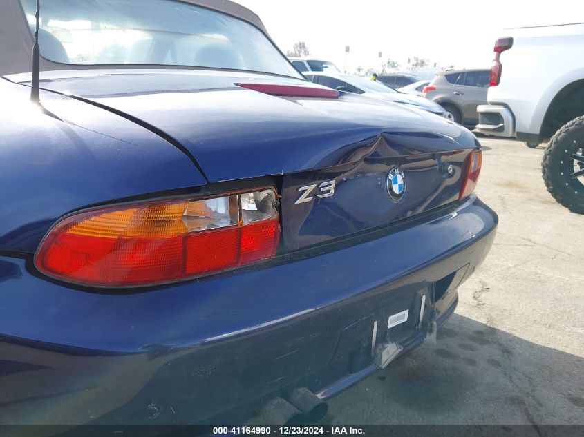 1997 BMW Z3 2.8L VIN: 4USCJ3325VLC09214 Lot: 41164990