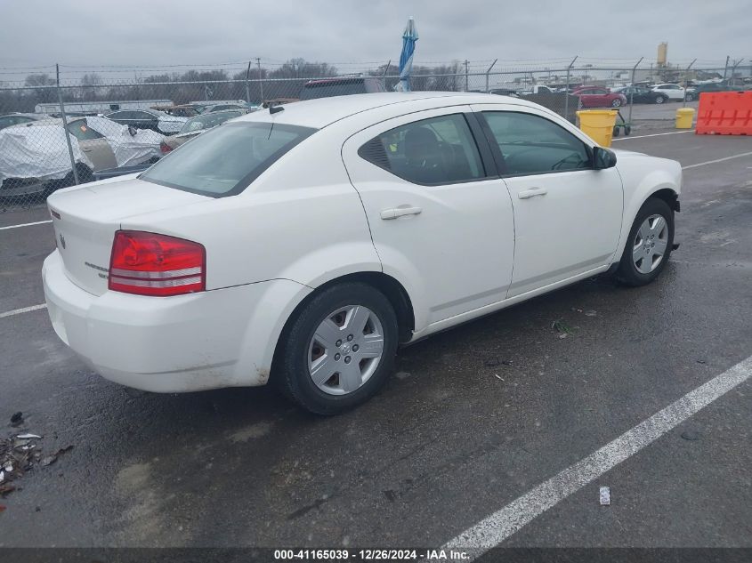 2010 Dodge Avenger Sxt VIN: 1B3CC4FB4AN182991 Lot: 41165039