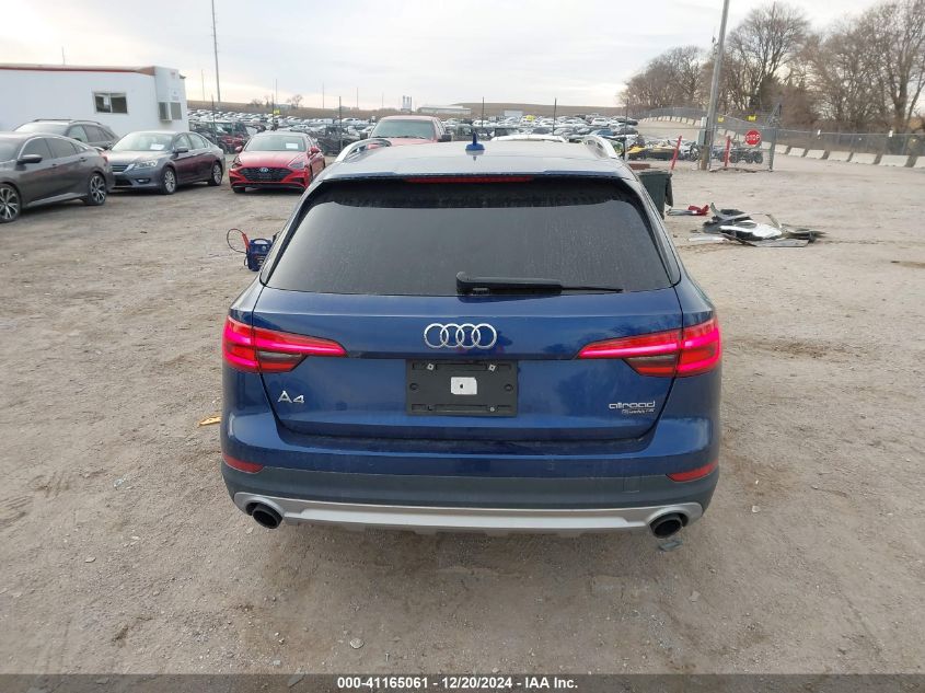 2017 Audi A4 Allroad 2.0T Premium VIN: WA19NBF49HA103397 Lot: 41165061