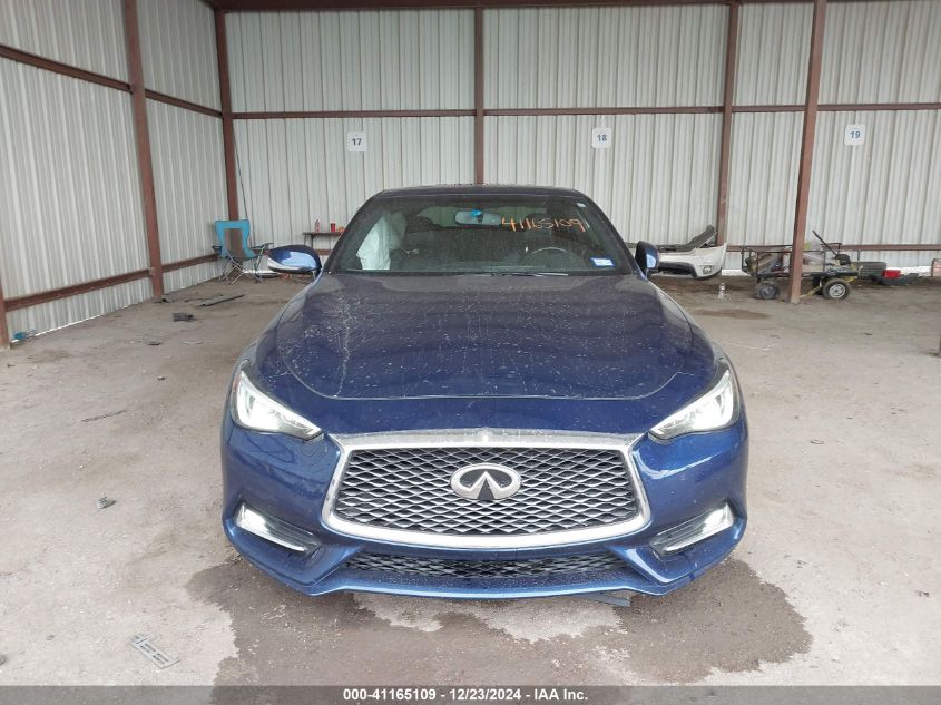 2018 Infiniti Q60 3.0T Luxe VIN: JN1EV7EK0JM340059 Lot: 41165109