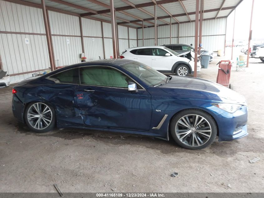 2018 Infiniti Q60 3.0T Luxe VIN: JN1EV7EK0JM340059 Lot: 41165109