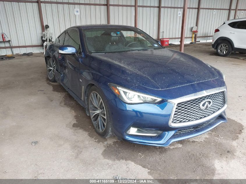 2018 Infiniti Q60 3.0T Luxe VIN: JN1EV7EK0JM340059 Lot: 41165109