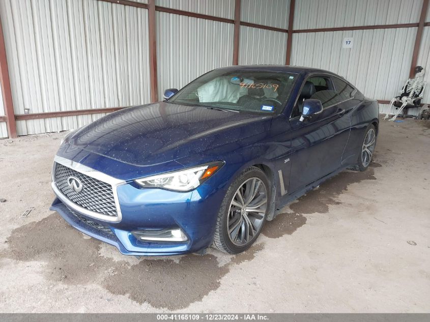 2018 Infiniti Q60 3.0T Luxe VIN: JN1EV7EK0JM340059 Lot: 41165109