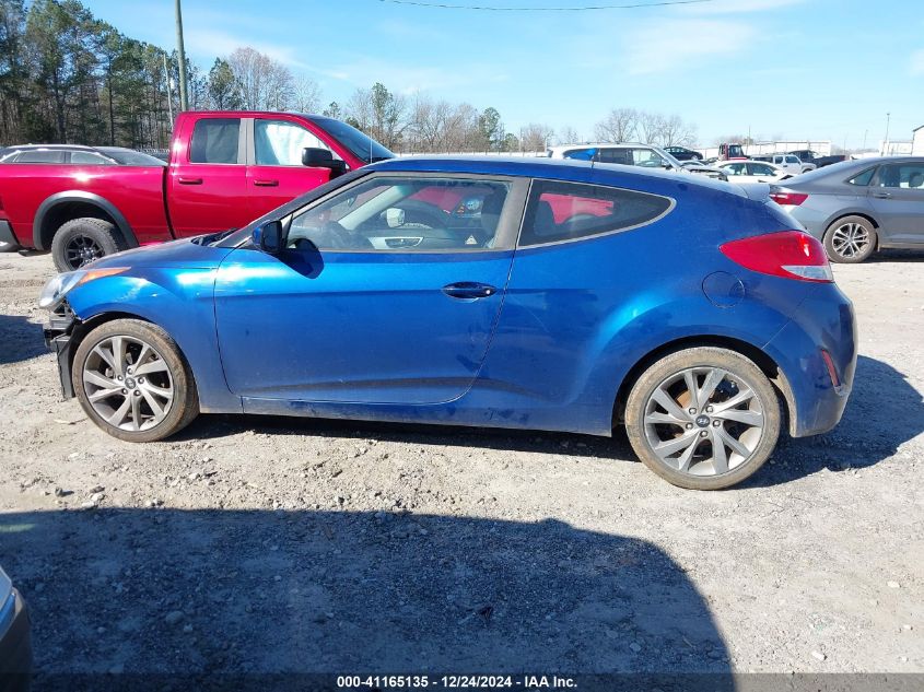 2017 Hyundai Veloster VIN: KMHTC6AD8HU310244 Lot: 41165135