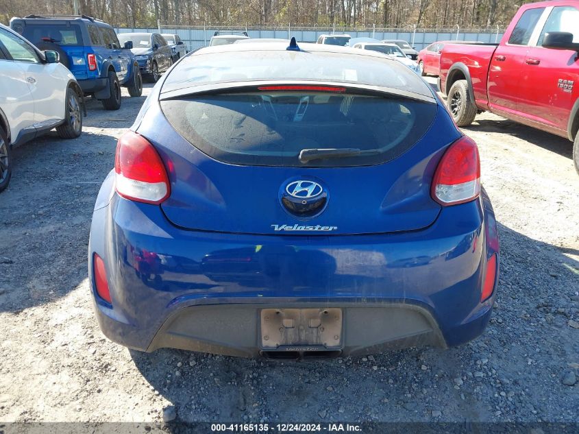 2017 Hyundai Veloster VIN: KMHTC6AD8HU310244 Lot: 41165135