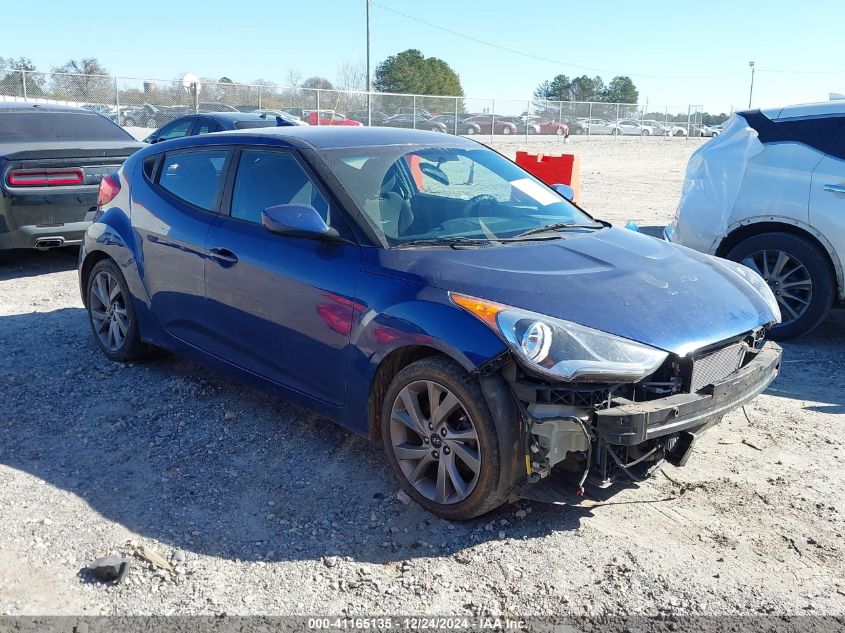 2017 Hyundai Veloster VIN: KMHTC6AD8HU310244 Lot: 41165135