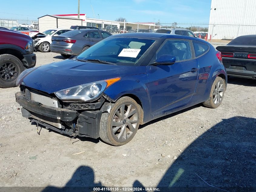 2017 Hyundai Veloster VIN: KMHTC6AD8HU310244 Lot: 41165135