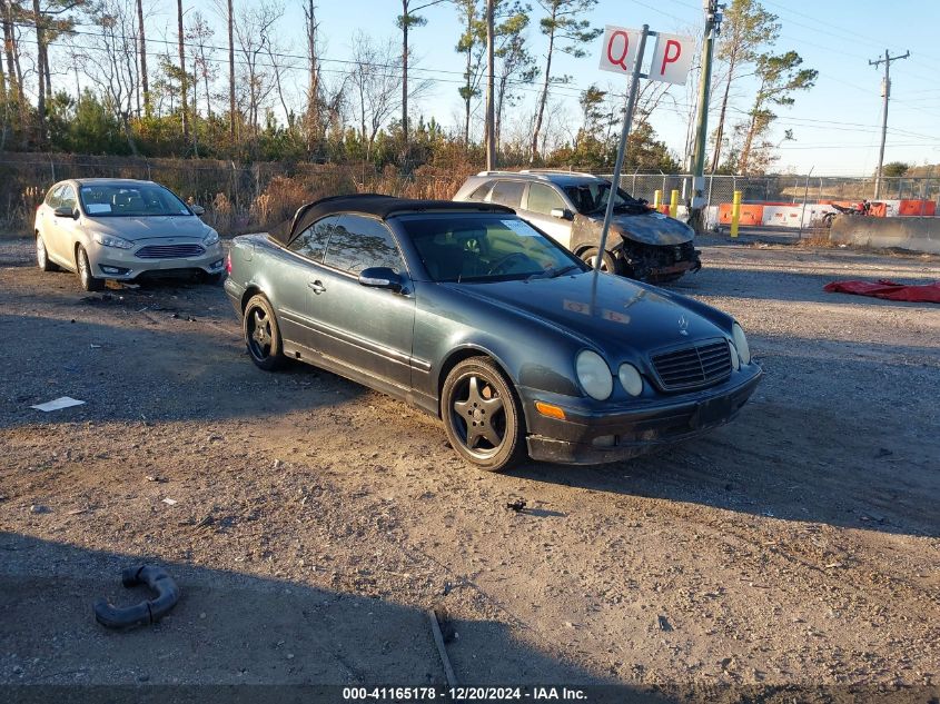 2001 Mercedes-Benz Clk 320 VIN: WDBLK65G91T074645 Lot: 41165178