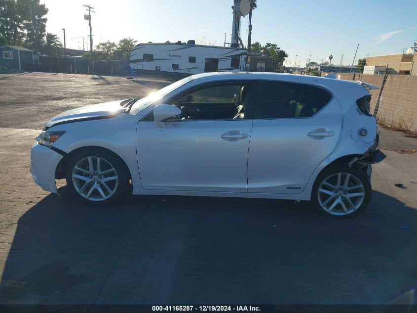 2015 Lexus Ct 200H VIN: JTHKD5BH2F2225318 Lot: 41165287