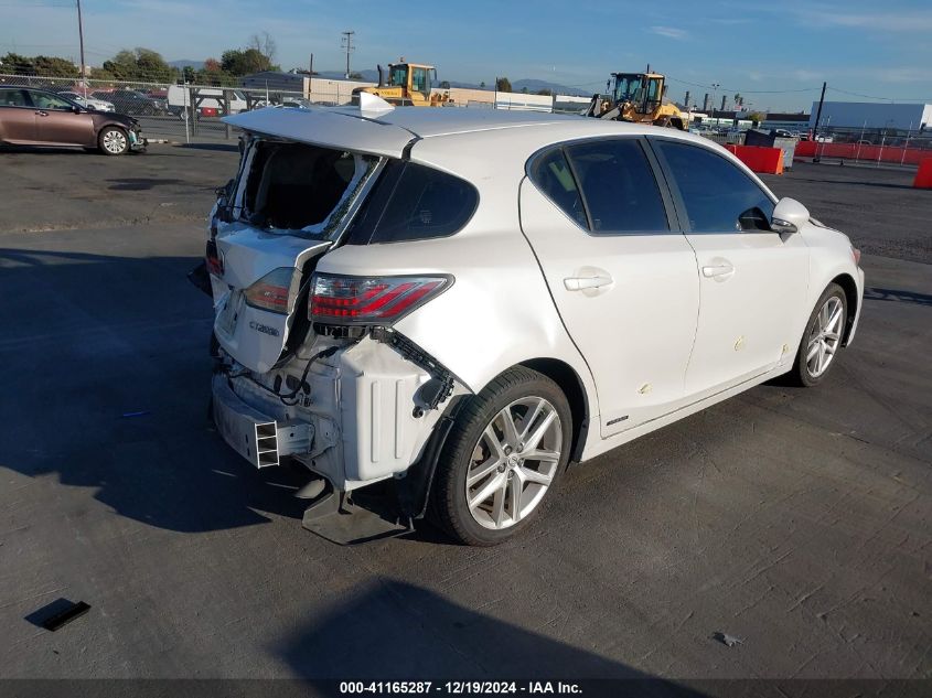 2015 Lexus Ct 200H VIN: JTHKD5BH2F2225318 Lot: 41165287