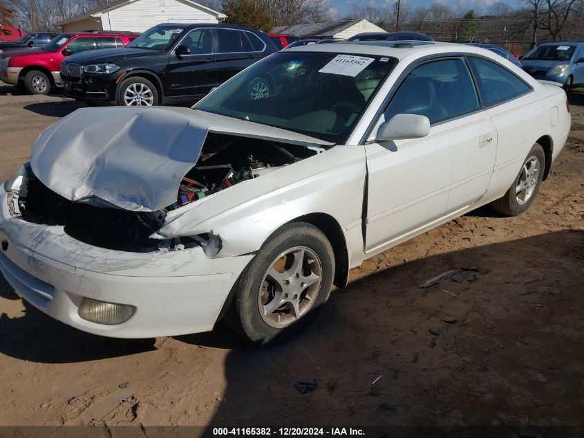 1999 Toyota Camry Solara Se VIN: 2T1CG22P5XC259081 Lot: 41165382