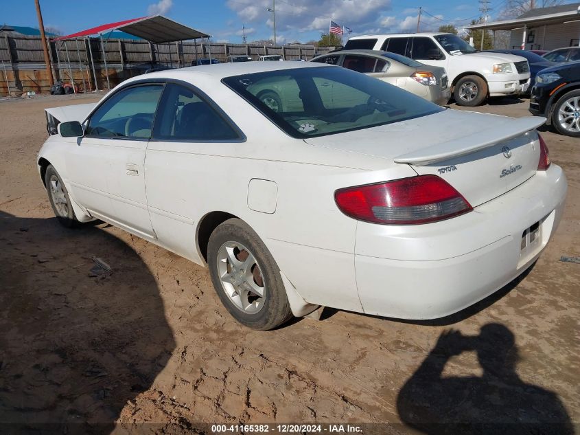 1999 Toyota Camry Solara Se VIN: 2T1CG22P5XC259081 Lot: 41165382