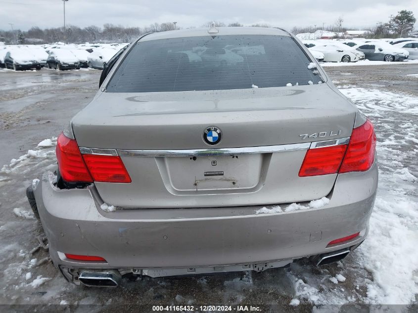 2011 BMW 740Li VIN: WBAKB4C54BC574892 Lot: 41165432