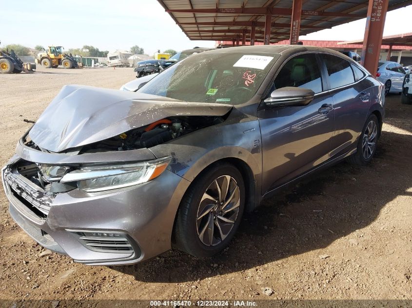 2021 Honda Insight Touring VIN: 19XZE4F92ME005512 Lot: 41165470