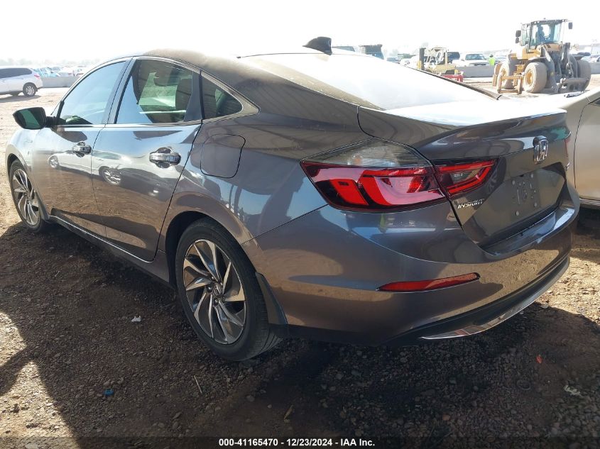 2021 Honda Insight Touring VIN: 19XZE4F92ME005512 Lot: 41165470