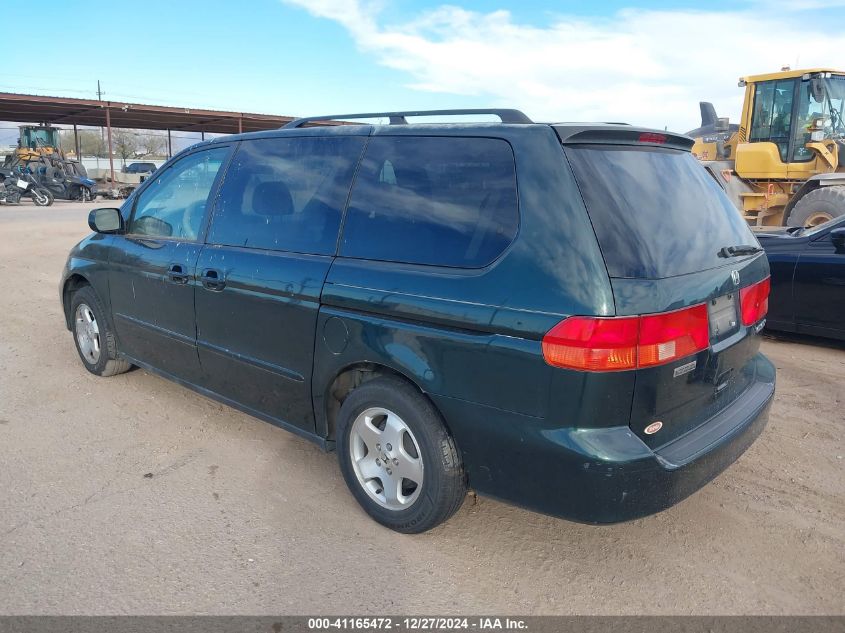 2001 Honda Odyssey Ex VIN: 2HKRL18611H528650 Lot: 41165472