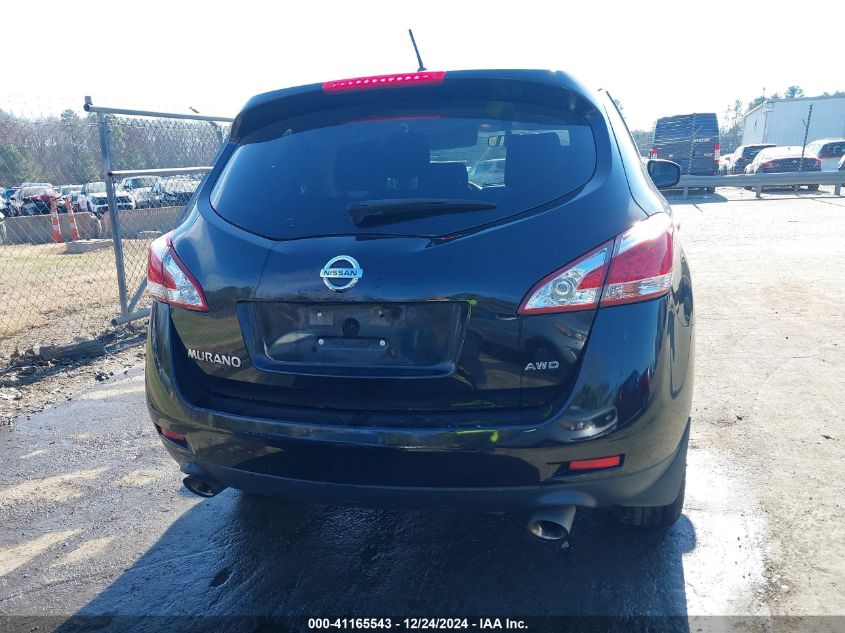 2013 Nissan Murano S VIN: JN8AZ1MWXDW316916 Lot: 41165543